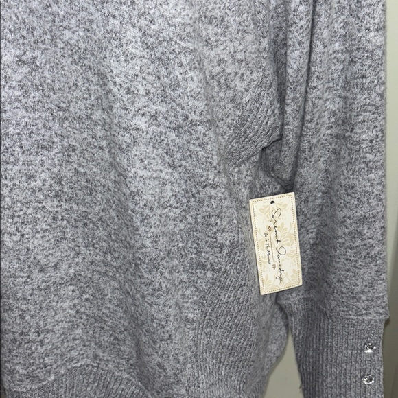 French Laundry Heather Gray Turtleneck Sweater - Picture 3 of 6